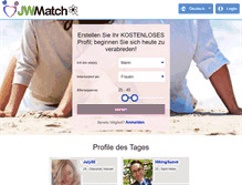 Tablet Screenshot of de.jwmatch.com